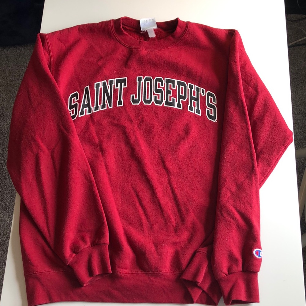 Champion St. Joseph’s university sweatshirt